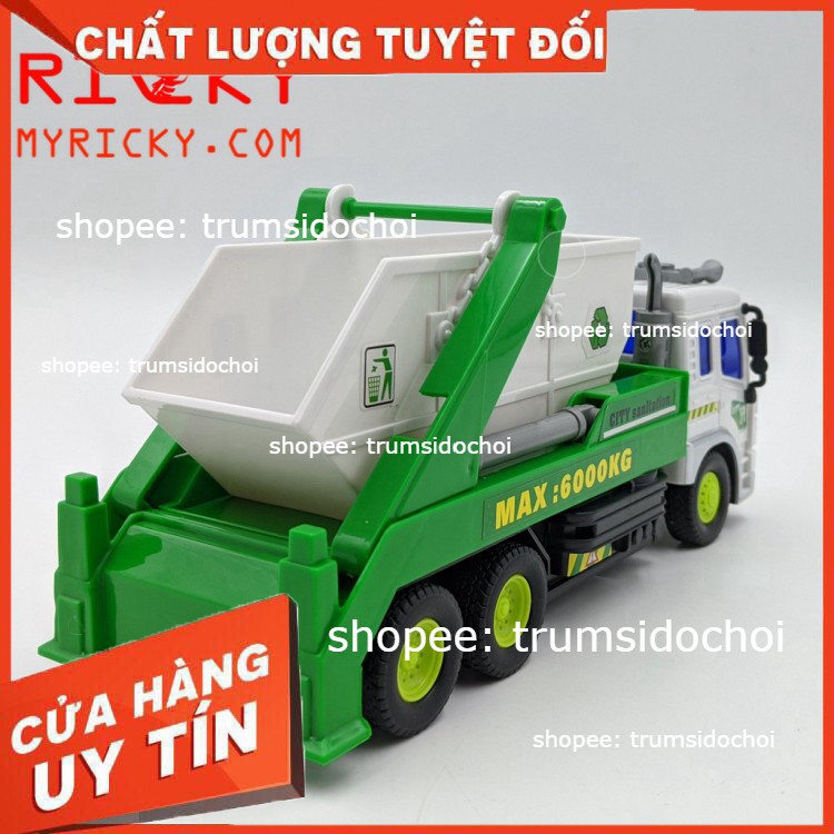 HCM- Xe rác,công trình  điều khiển Có Đèn Chất Lượng Cao