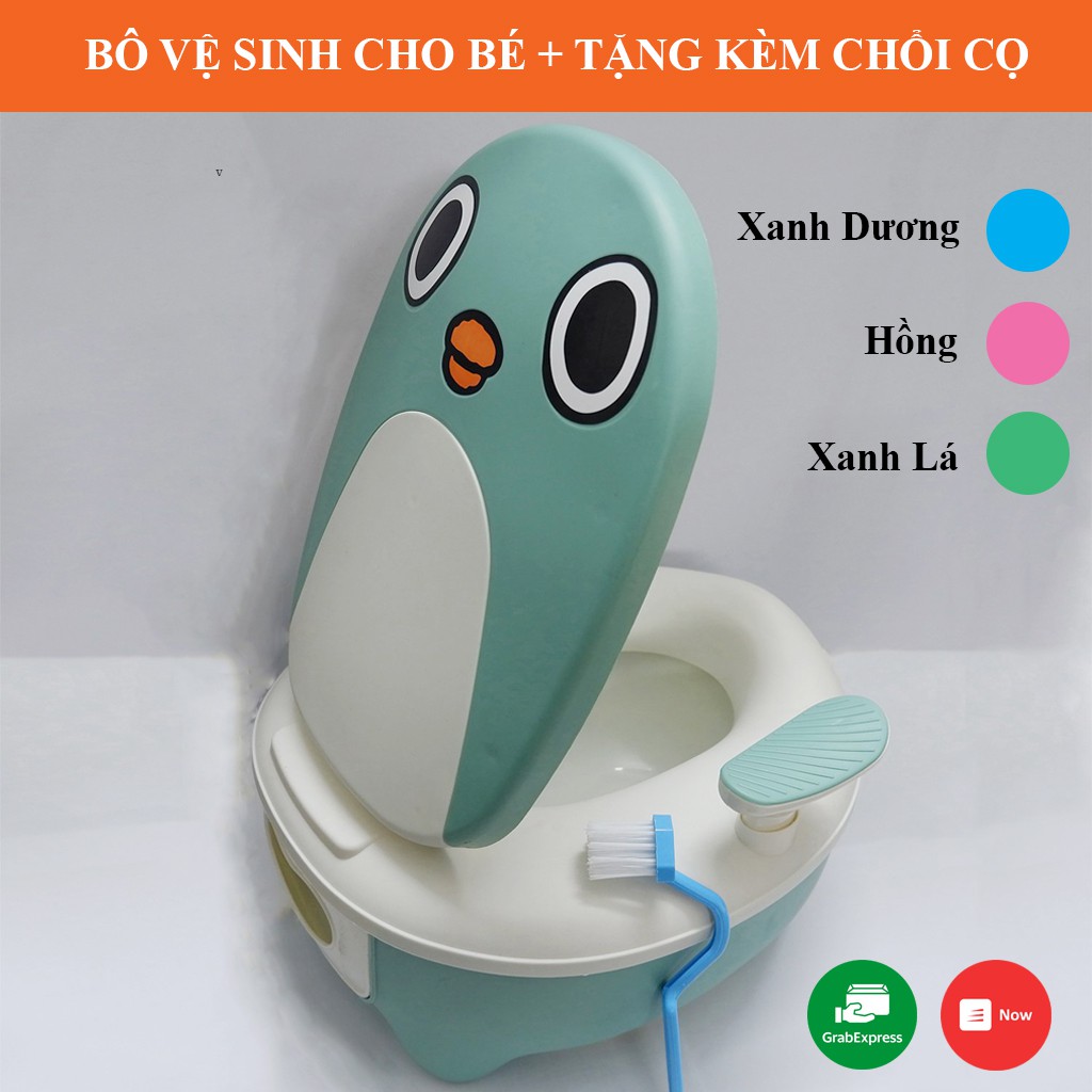 Bô Vệ Sinh Cho Bé Nhỏ Gọn, Chất Liệu Nhựa Cao Cấp, Ngăn Chứa Tháo Lắp Vệ Sinh Dễ Dàng