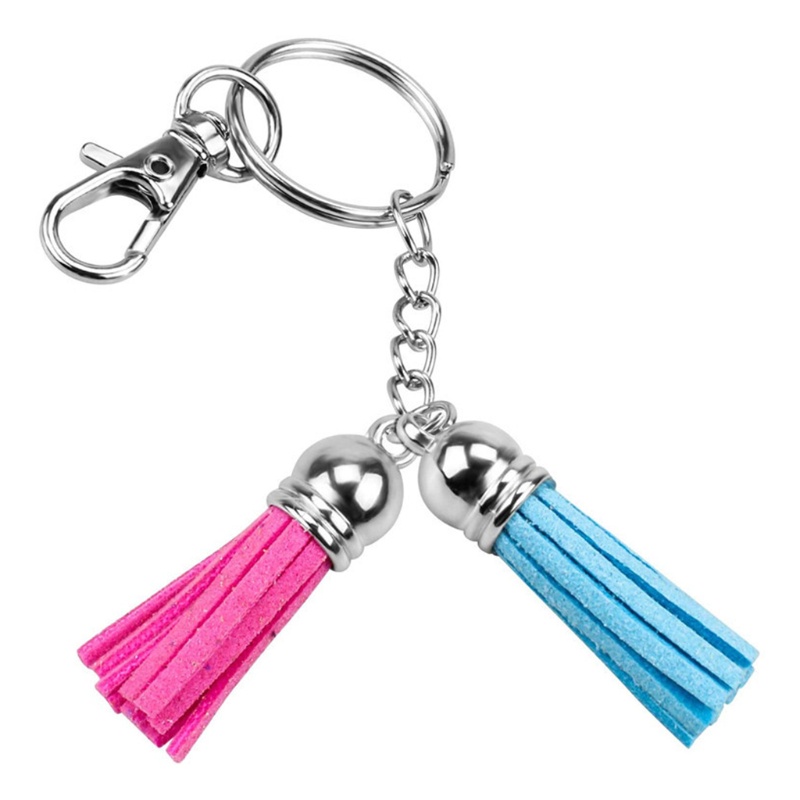 Dây Tua Rua Mini 38mm Bằng Da Lộn Dùng Làm Trang Sức DIY