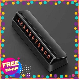 [Freeship] Hộp bảng ghi số điện thoại cảnh báo đỗ xe