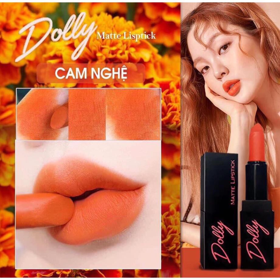 [Cam Nghệ ] Son Sáp Phủ Phấn Dolly Không Chì Màu Cam Nghệ | BigBuy360 - bigbuy360.vn