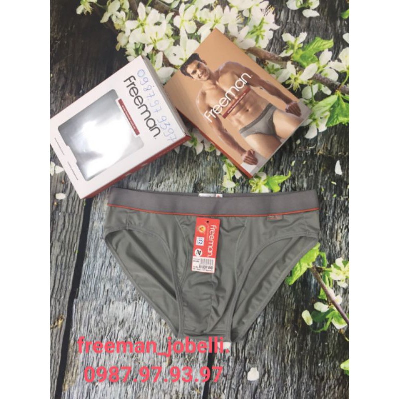Quần Lót Nam Freeman 6048, Thun Lạnh Lụa [Hình Thật+Clip]