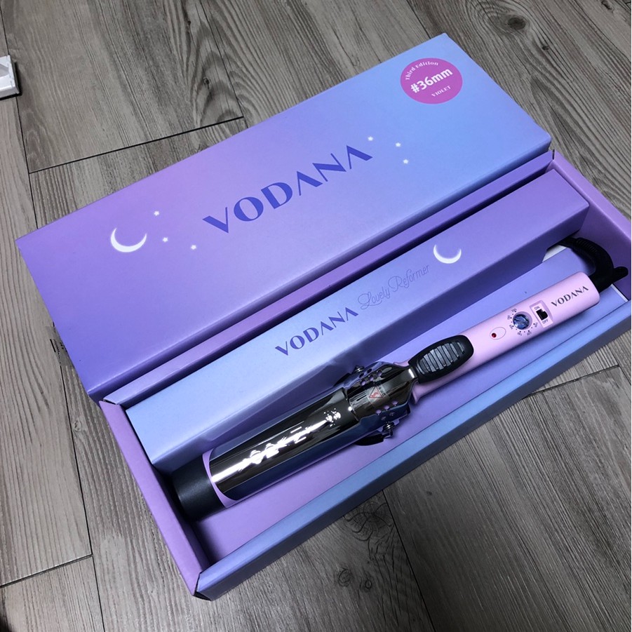 [ CHÍNH HÃNG ] Máy uốn tóc VODANA Glam wave curling iron_Violet