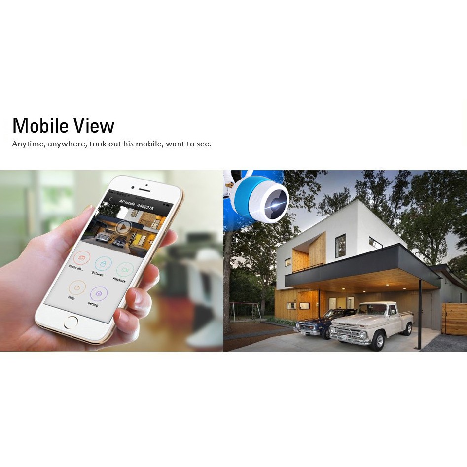 Camera IP APP LIVEYES Ngoài Trời 2 Ăng Ten (Chưa Bao gồm nguồn)