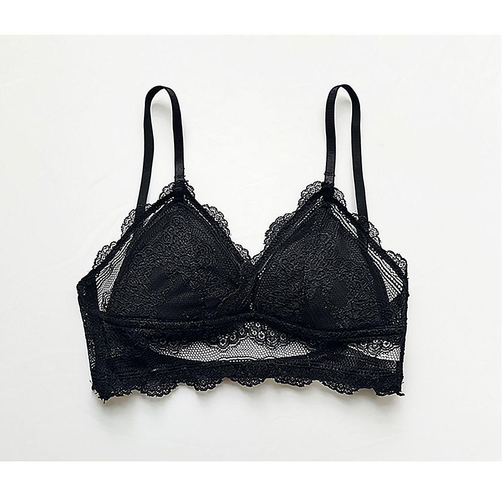 OSIER1 Áo Lót Ren Lưng Thấp Thoáng Khí Gợi Cảm