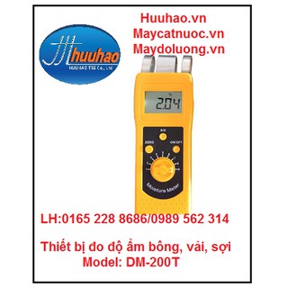 Máy đo độ ẩm bông,vải,sợi dm-200t