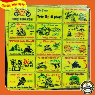 LOGO PHƯỢT combo 15 TEM PHƯỢT PHẢN QUANG