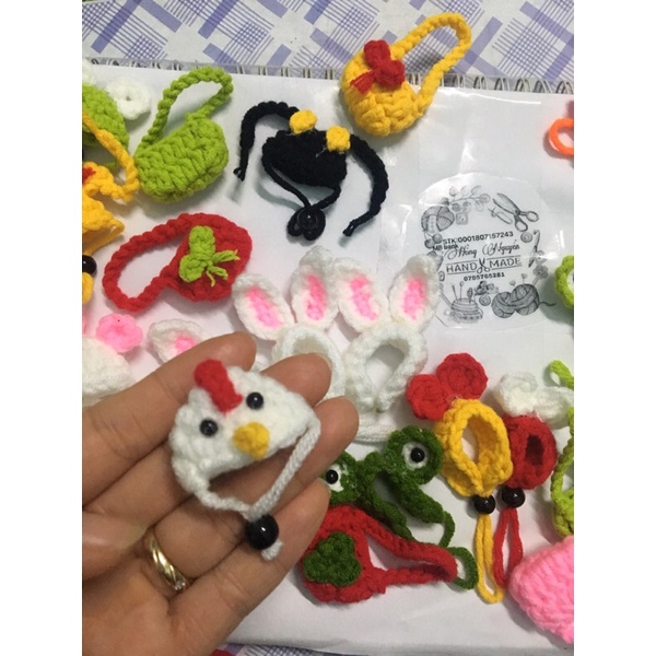 Mũ gà con chi hamter