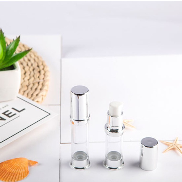 Chai chân không 5ml 10ml 15ml chiết nước hoa toner serum tinh dầu gel du lịch