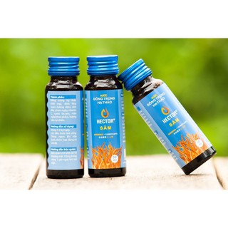(Chính Hãng) Nước Đông Trùng Hạ Thảo Hector Sâm Hộp 10 Chai 50ml