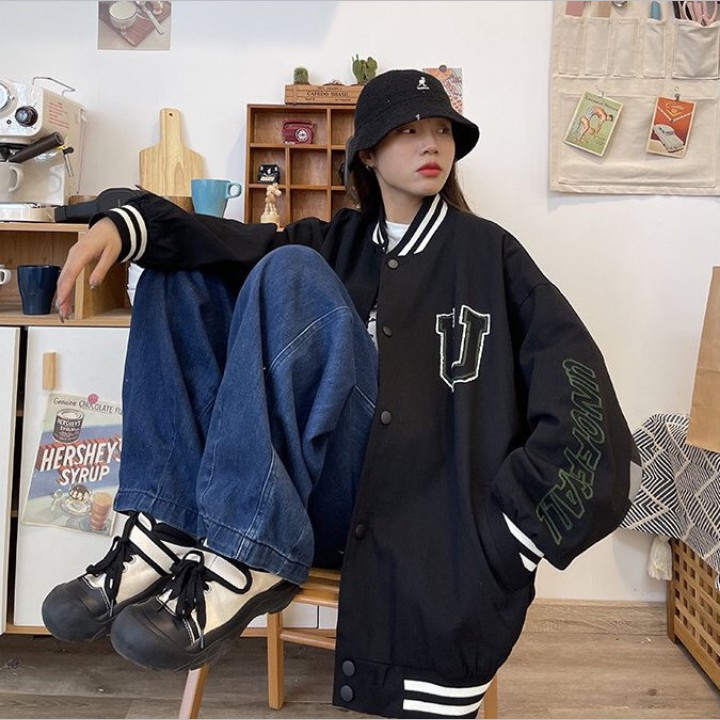 Áo Bomber / Áo Khoác Gió Nam Nữ 2 Lớp Form Rộng Unisex Họa Tiết Caro Phong Cách Hàn Quốc Siêu Cá Tính Rô Store AK11