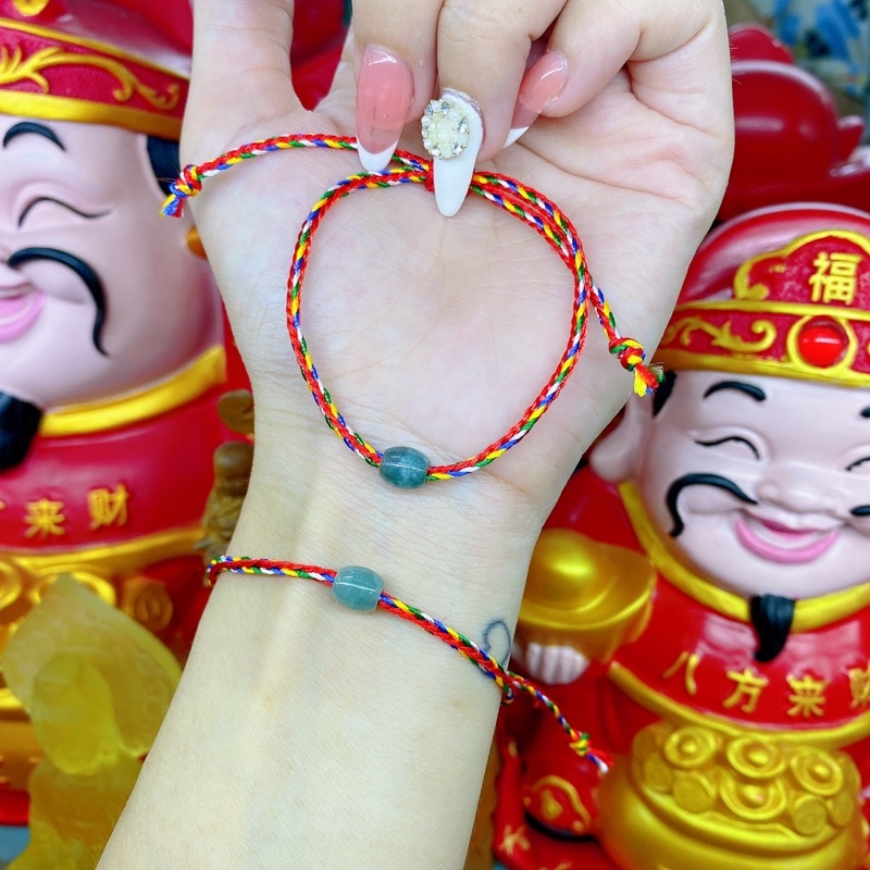 Vòng Tay Ngũ Sắc, Lam Ngọc ☯ Vòng Tay May Mắn ☯  Đã Xin Trú