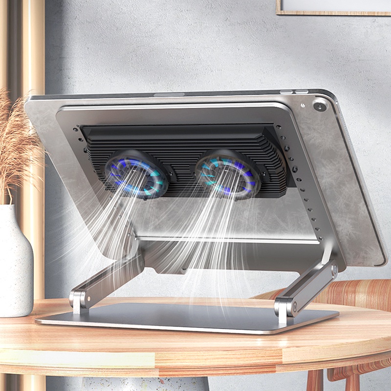 Memo DP01 | Giá Đỡ Tản Nhiệt Sò Lạnh Dành Cho máy tính bảng, ipad, laptop làm mát cực nhanh