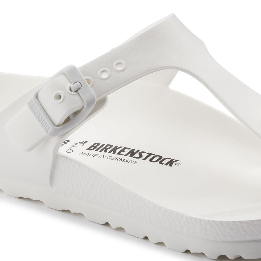 Dép Xỏ Ngón Nam Nữ Unisex Birkenstock Gizeh 128221 Màu Trắng