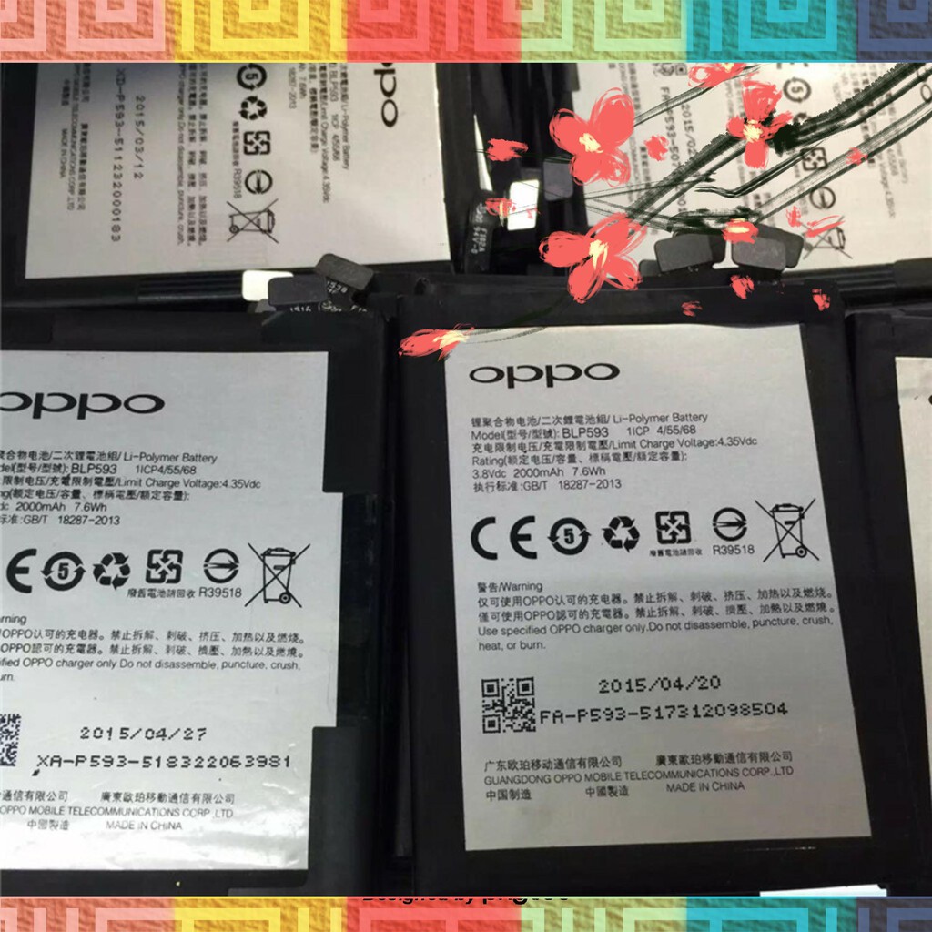 [Mã ELORDER5 giảm 10K đơn 20K] Pin Oppo Neo 5 Oppo A31 A31T A31U Baterry BLP-593 - Chính hãng