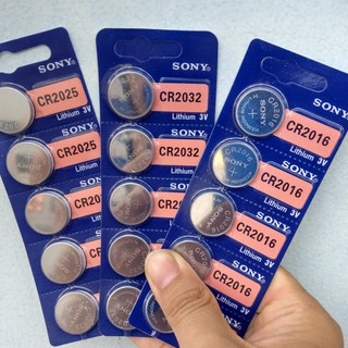 Vỉ 5 pin sony CR2016/CR2025/CR2032