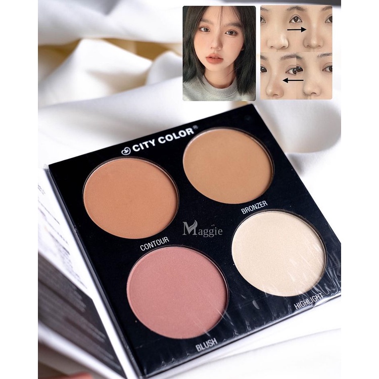 Tạo khối 4 ô City Color Contour & Define