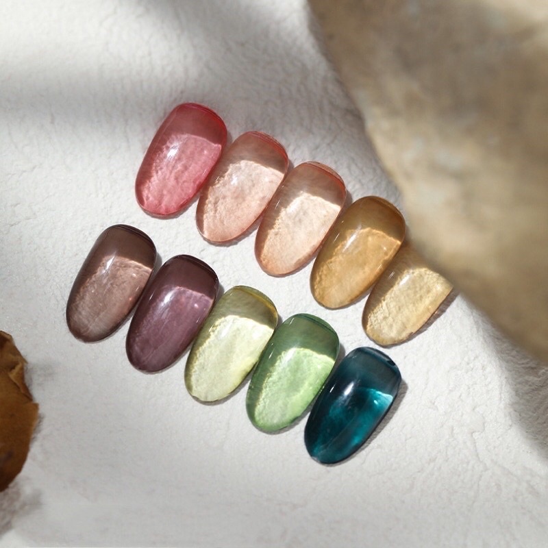 Móng mẫu trong suốt set 120 móng