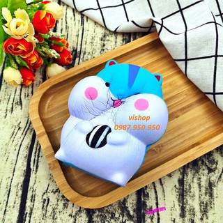  SQUISHY chuột hamster ôm bóng  P5 in 1