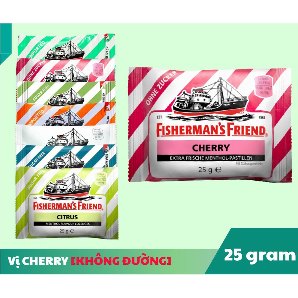 Kẹo Con Tàu Cay Fisherman's Friends