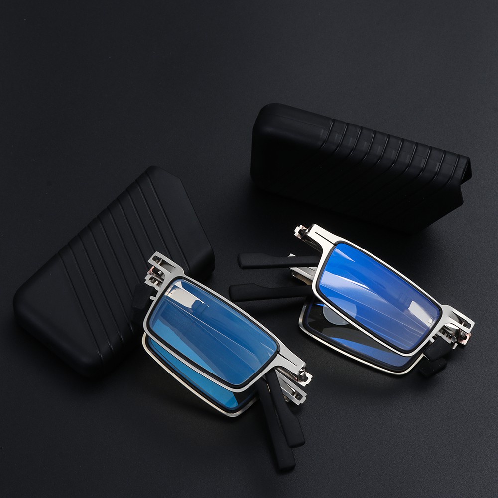 Kính đọc sách chống ánh sáng xanh chống tia UV400 có thể gập lại nhỏ gọn tiện dụng cho nam và nữ