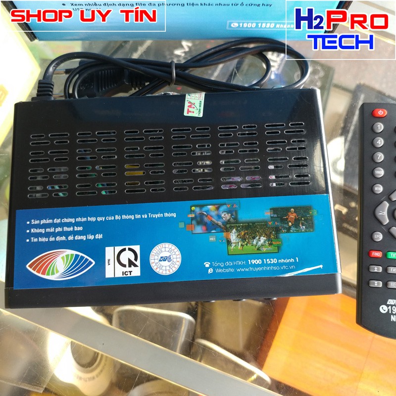 Đầu thu kỹ thuật số DVB- T2 VTC 201, xem truyền hình hơn 60 kênh, bảo hành 12 tháng ( tặng dây HDMI 30K )