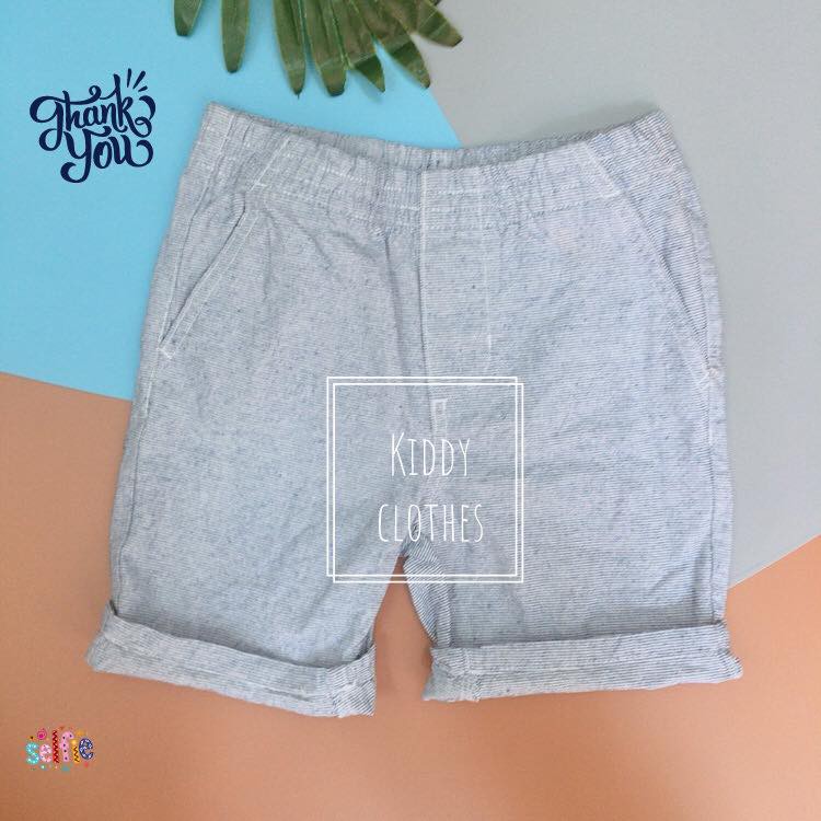 Quần kaki lưng thun bé trai hàng xuất dư xịn mẫu trơn chất mềm