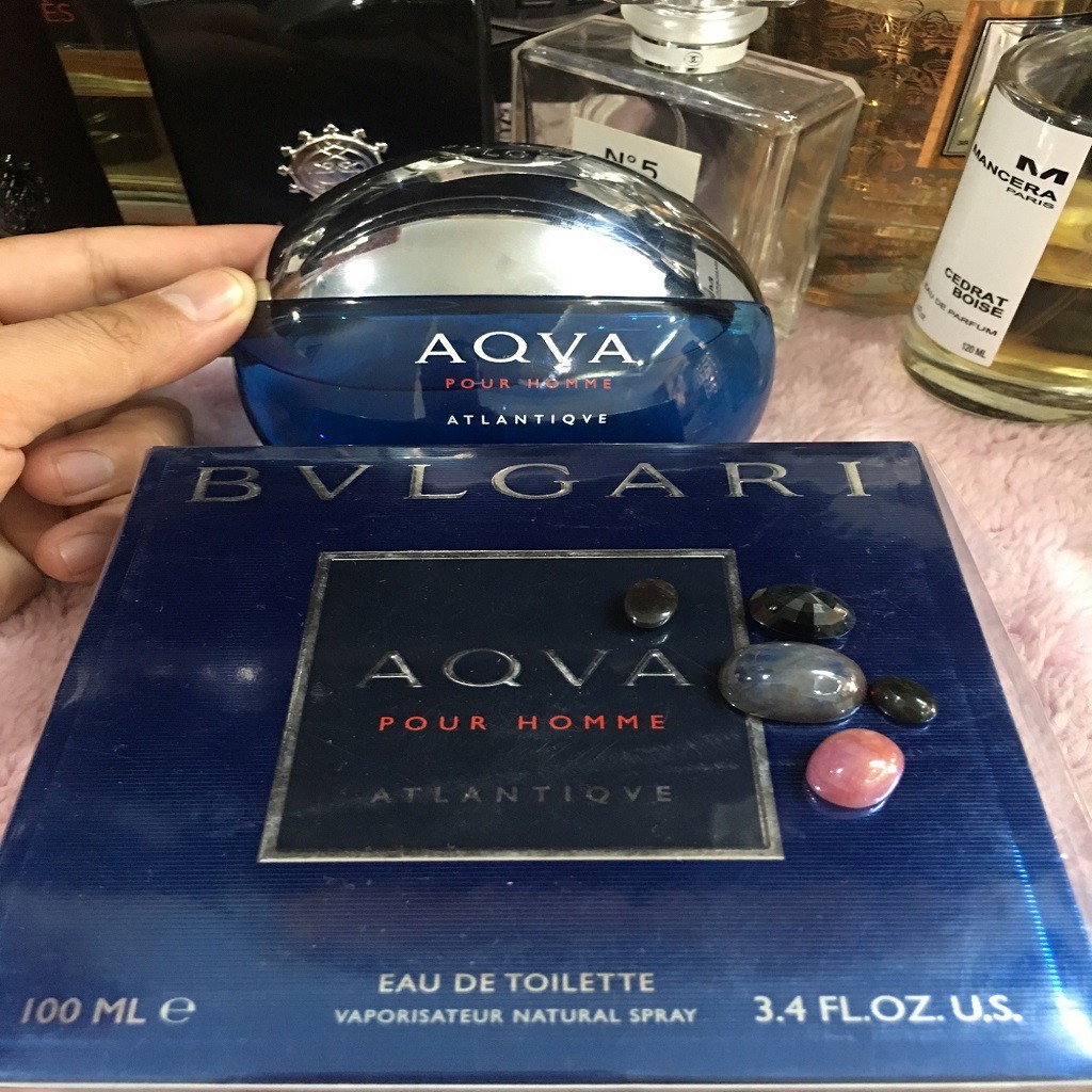 [𝗦𝗔𝗟𝗘]..::✨Nước hoa nam dùng thử Bvlgari Aqva Atlantiqve EDT 5ml/10ml/20ml