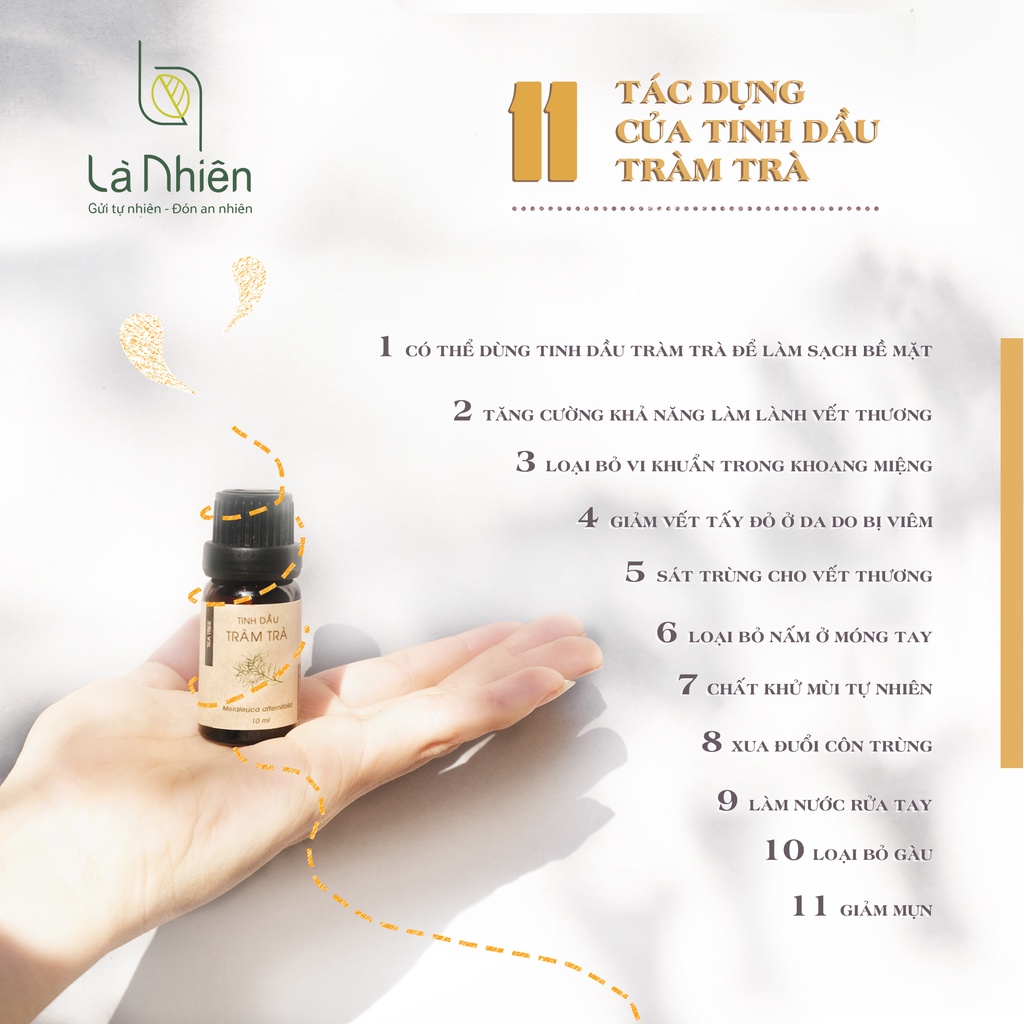 Tinh Dầu Nguyên Chất Thiên Nhiên Lành Tính An Toàn 5ml, 10ml. Tinh Dầu Là Nhiên