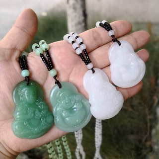 Mặt Vòng cổ Hình Tượng Phật Màu Xanh Lá