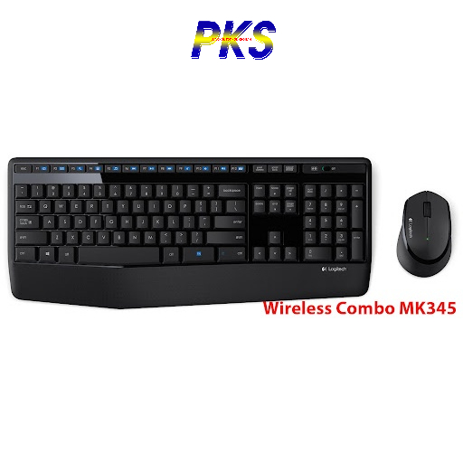 Bộ bàn phím và chuột không dây Logitech MK345 - Hàng chính hãng
