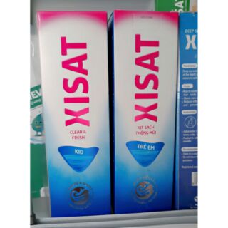 Nước muối biển sâu xisat trẻ em vệ sinh mũi ,họng