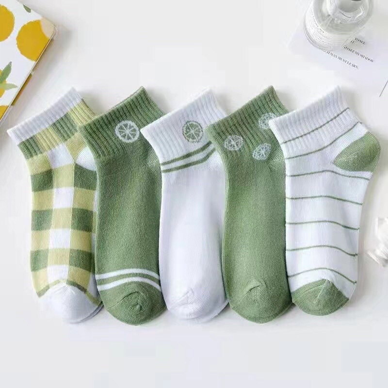 Set 5 đôi tất HOẠT HÌNH các loại dễ thương, tất nam nữ Hàn Quôc siu hot- M002