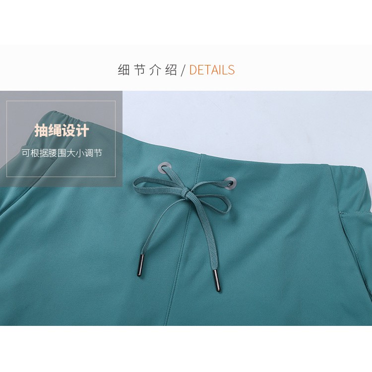 Quần tập Lululemon Sunsetting Short 3" - Quần đùi thể thao Lulu không logo