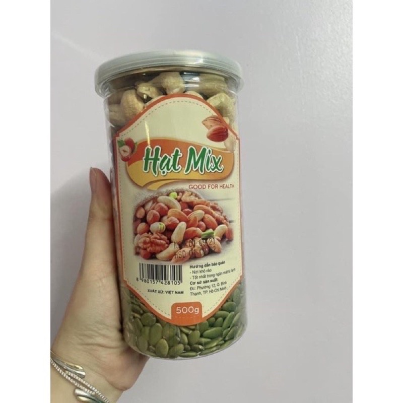 hạt mix các loại 500gr