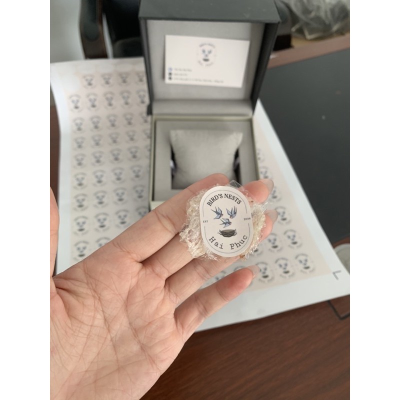 YẾN MINI KHÔNG SET NGUYÊN LIỆU [1,5gram] BAO TEST YẾN THẬT