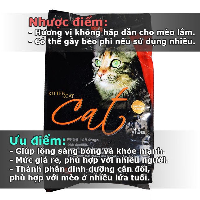 Hạt cho mèo Cat's eye Hàn Quốc