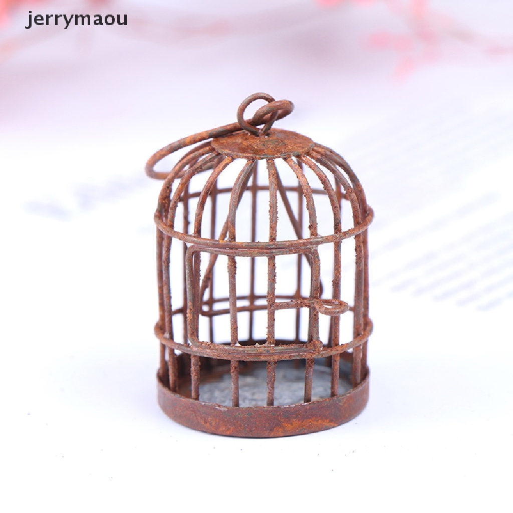 Lồng Chim Kim Loại Mini 1: 12 Trang Trí Nhà Búp Bê