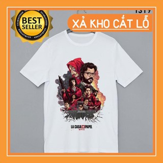 🔥SIÊU SALE🔥 ÁO THUN PHIM MONEY HEIST - PHI VỤ TRIỆU ĐÔ CỰC HOT GIÁ RẺ
