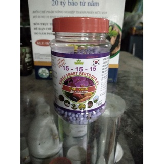 Phân thông minh tan chậm hàn quốc 15-15-15 hũ 150gr chuyên dùng cho hoa lan và cây cảnh