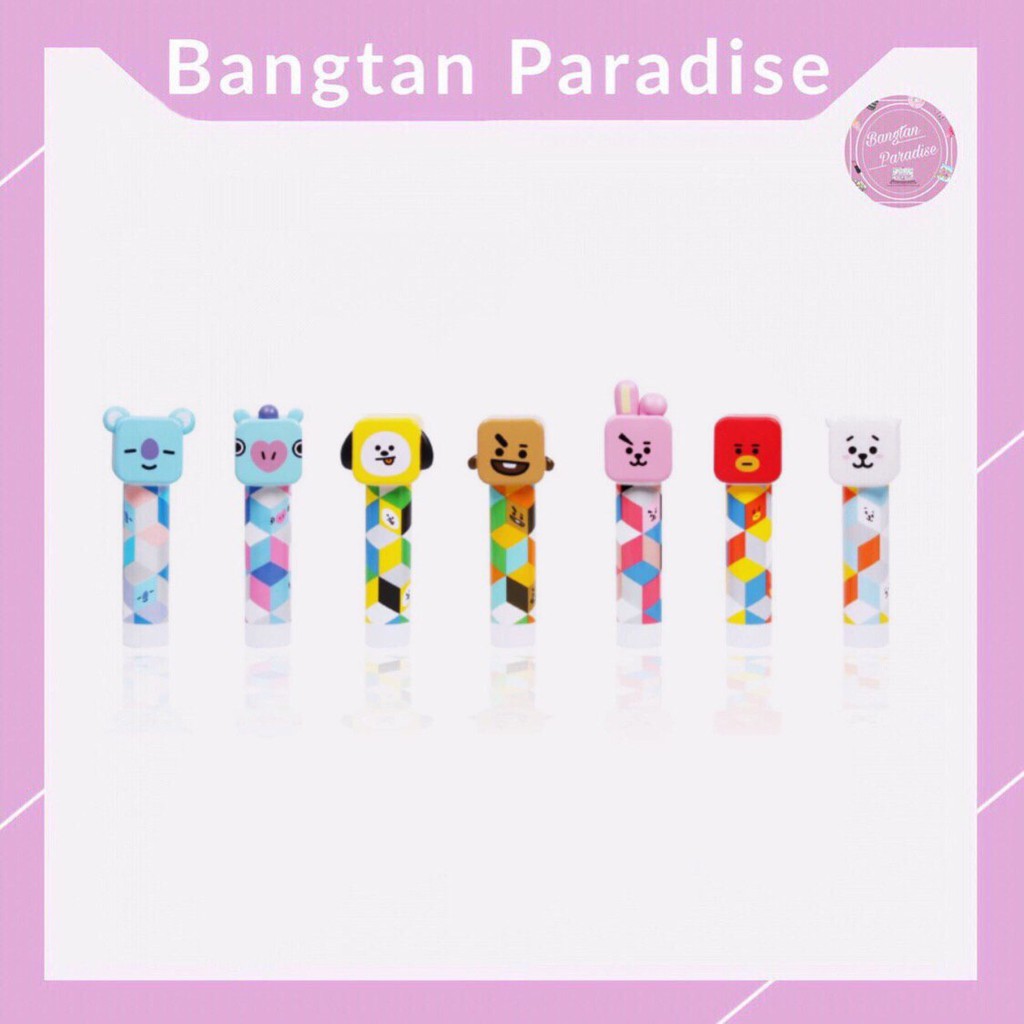 [Có Sẵn ] Son Dưỡng BT21 Figure Lip Balm