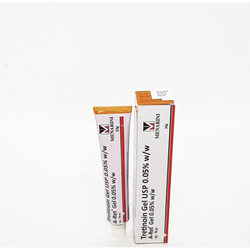 Tretinol Gell USP 0.025-0.05-0.1 hỗ trợ giảm mụn , trẻ hoá da