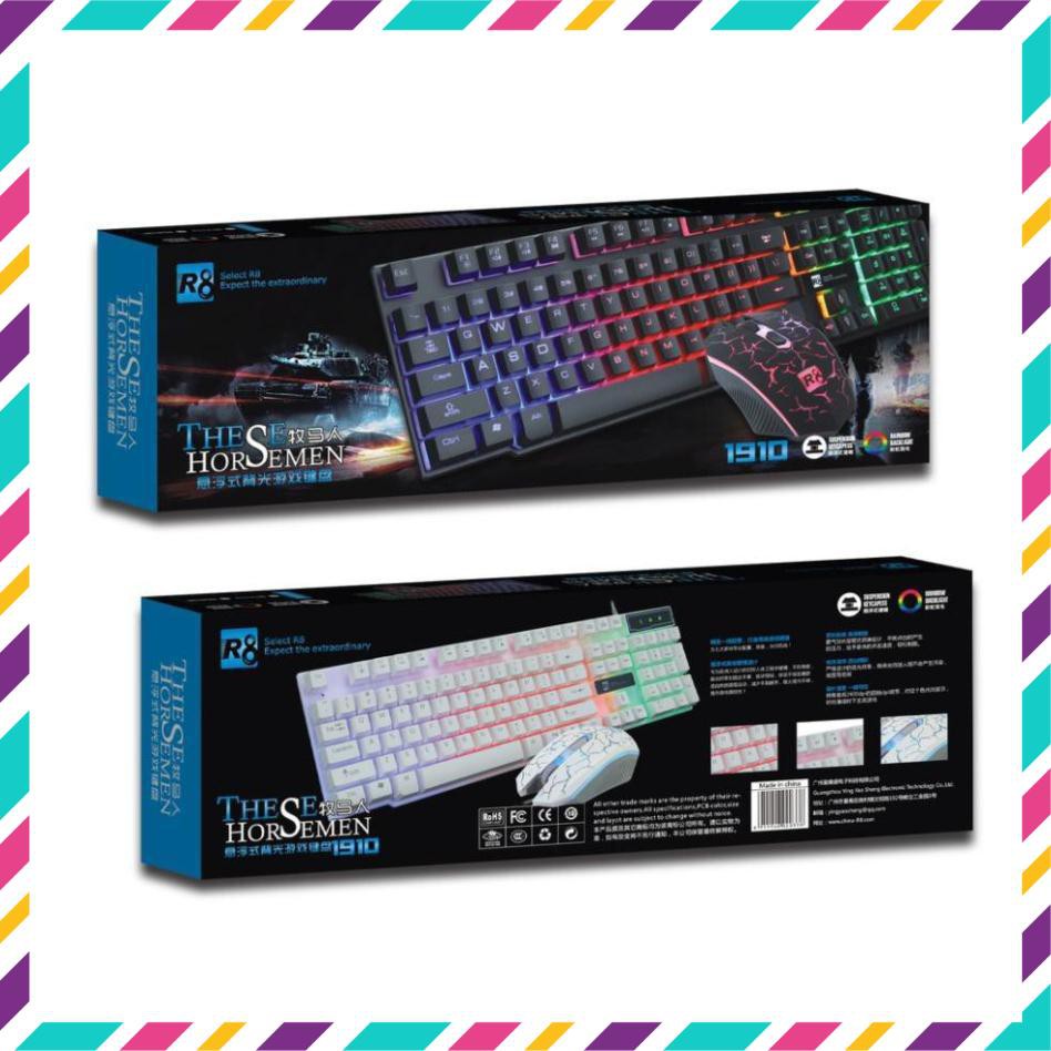 Bộ bàn phím chuột keyboard Mouse Gaming R8 1921 Led | BigBuy360 - bigbuy360.vn