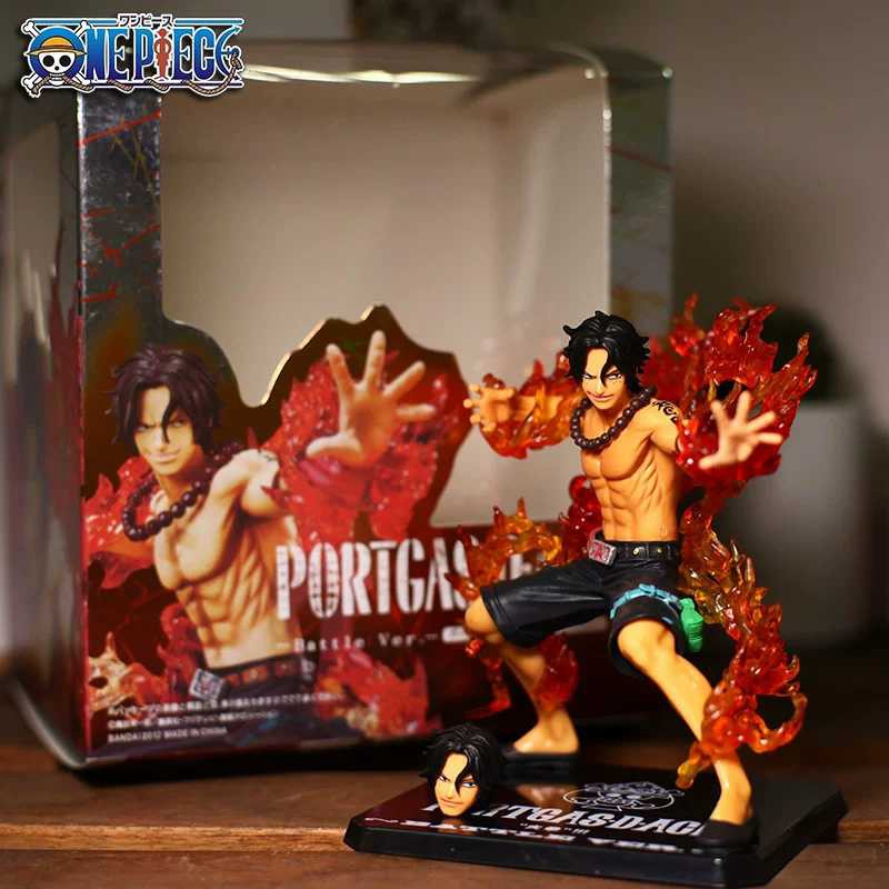 [RẺ VÔ ĐỊCH] Đồ chơi Mô hình cao cấp Portgas D Ace Hỏa quyền battle ver fig one piece anh trai luffy figure MÃ: D2T