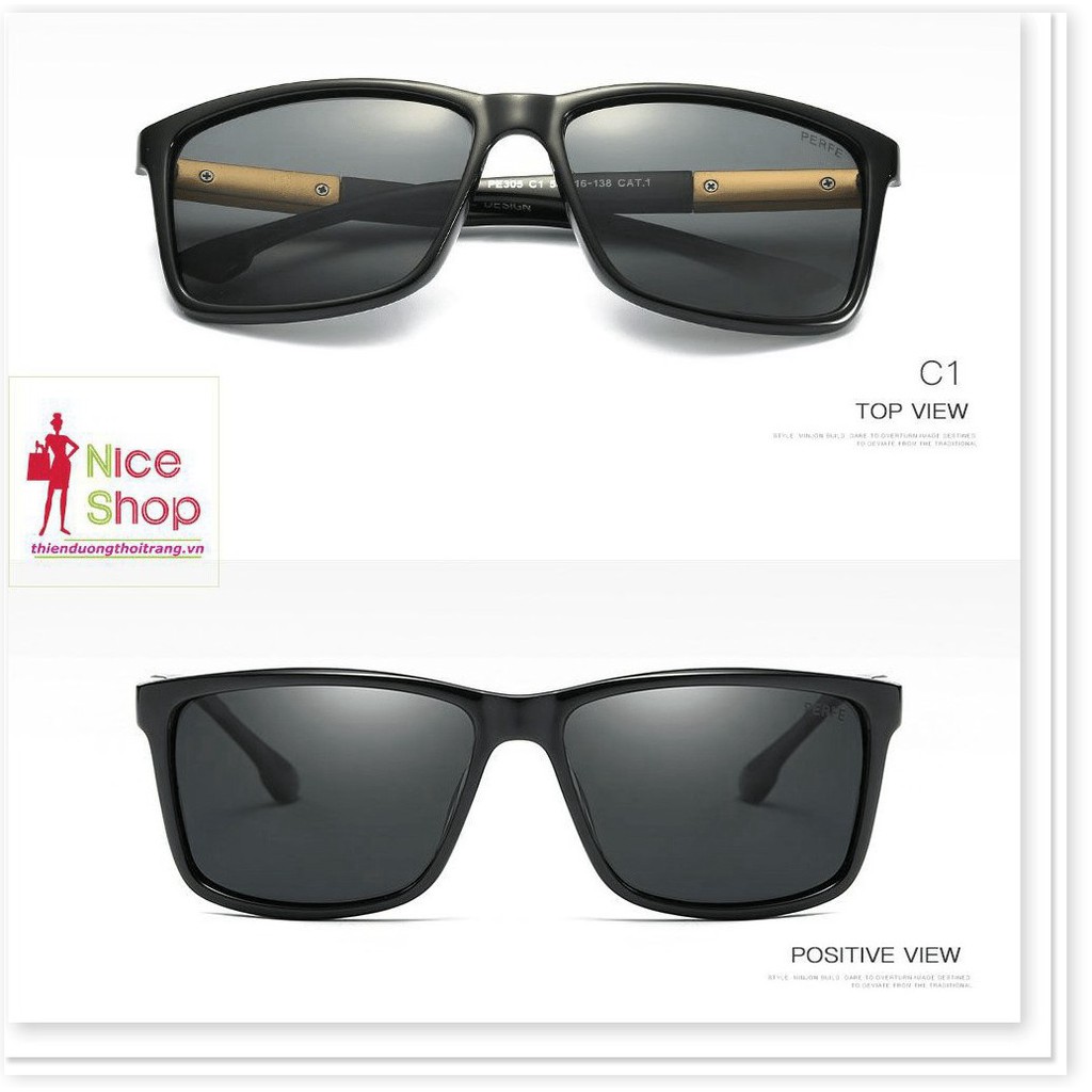 Xả Kho - Kinh râm Perrfe phân cực gọn vuông chống trầy chống chói thích hợp du lịch | BigBuy360 - bigbuy360.vn