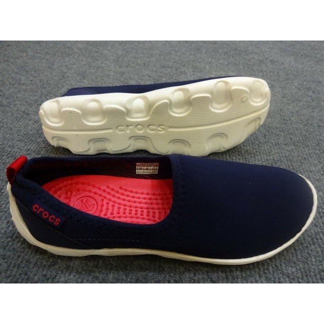 Giày nữ skimmer slip on chun mềm siêu nhẹ màu navy