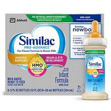 Sữa Similac Nước Pro Mỹ Cho Trẻ Sơ Sinh 4x59ml