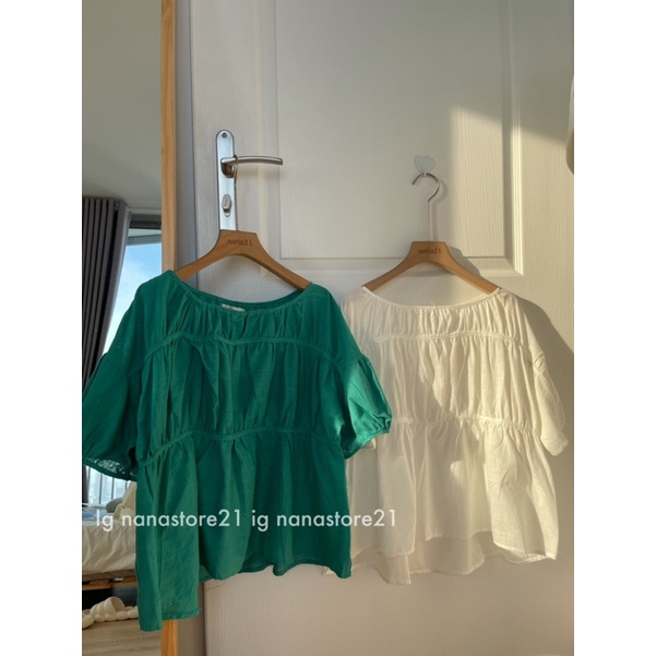 Áo babydoll tầng trơn Nana21 Nanastore21