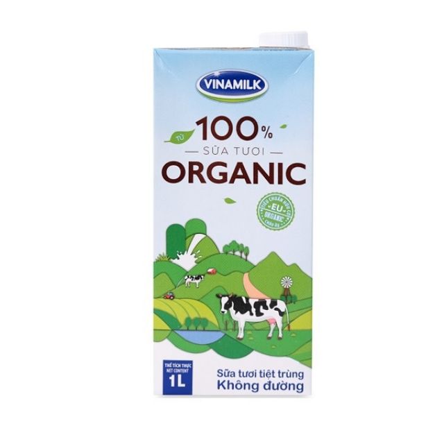 Sữa organic  vinamilk 180ml