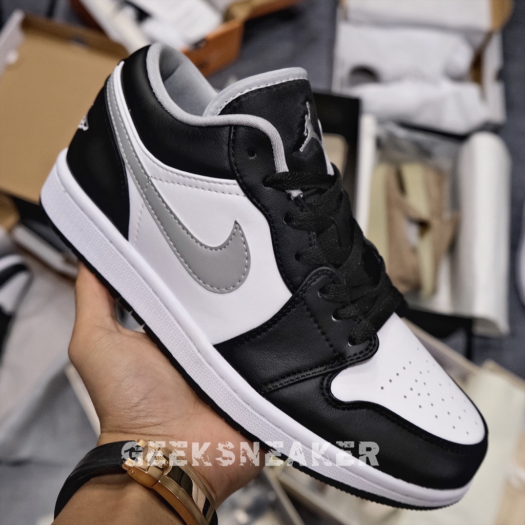 [GeeKSneaker] Giày Jordan 1 Low Smoke Grey 3.0